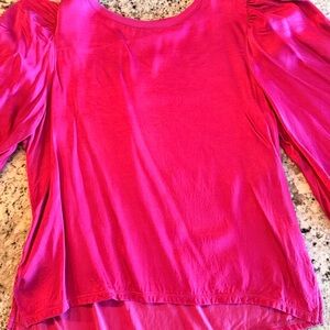 Nation LTD Vibrant Pink Blouse